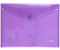 Папка-конверт пластиковая на кнопке Economix B5, толщина пластика 0,18 мм, фиолетовая