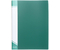 Папка пластиковая на 80 файлов inФормат, толщина пластика 0,8 мм, зеленая