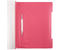 Папка-скоросшиватель пластиковая А4 Sponsor, толщина пластика 0,16 мм, розовая