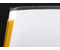 Папка пластиковая с клипом Economix , толщина пластика 0,18 мм, прозрачная с желтым клипом
