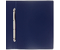 Папка пластиковая А3 на 4-х кольцах вертикальная, А3 (333*430 мм) вертикальная, синяя 