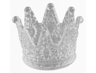 Салатник стеклянный фигурный «Корона»