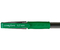 Ручка гелевая Comfort, корпус прозрачный, стержень зеленый