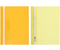 Папка-скоросшиватель пластиковая А4 Economix, толщина пластика 0,16 мм, желтая (оттенок ассорти)