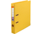 Папка-регистратор inФормат с двусторонним ПВХ-покрытием , корешок 55 мм, желтый