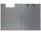 Планшет с крышкой Index, толщина 0,7 мм, серый