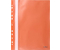Папка-скоросшиватель пластиковая А4 Index 319, толщина пластика 0,18 мм, оранжевая