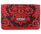 Визитница-футляр для личных карточек «Макей» 084-11-01-14, 65*102 мм, красная с черным рисунком