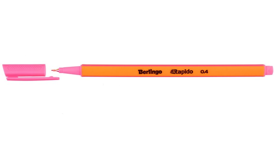 Лайнер Berlingo Rapido толщина линии 0,4 мм, розовый