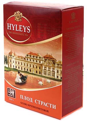 Чай Hyleys 100 г, «Плод страсти», крупнолистовой черный чай