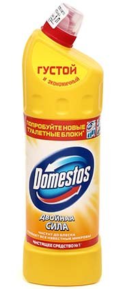 Средство для мытья сантехники Domestos 1000 мл, «Лимонная свежесть»