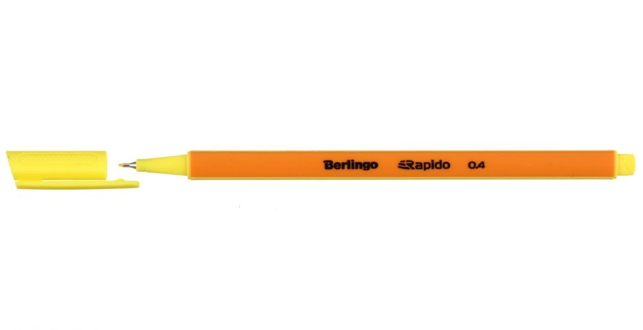 Лайнер Berlingo Rapido толщина линии 0,4 мм, желтый