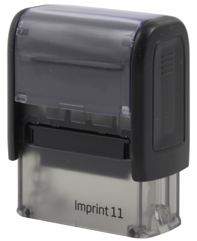 Автоматическая оснастка Imprint для клише штампа 38×14 мм, марка Imprint 11 (8911), корпус черный