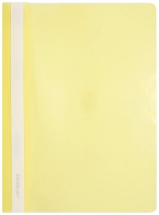 Папка-скоросшиватель пластиковая А4 inФормат толщина пластика 0,15 мм, желтый