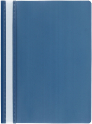 Папка-скоросшиватель пластиковая А4 Attache толщина пластика 0,15 мм, синяя