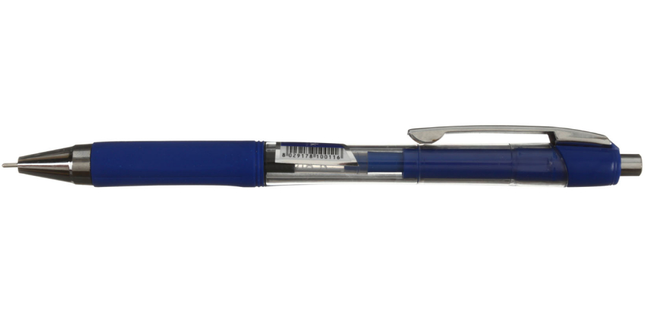 Ручка шариковая автоматическая Linc Mr. Click корпус синий, стержень синий