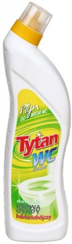 Моющее средство для туалета Tytan WC 700 г, желтое