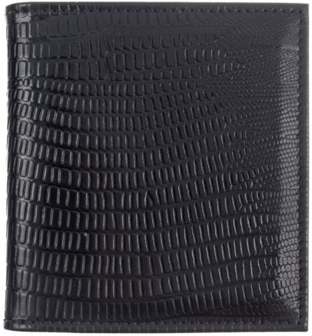 Визитница из натуральной кожи «Кинг» 4327 115×125 мм, 2 кармана, 18 листов, рифленая, темно-синяя