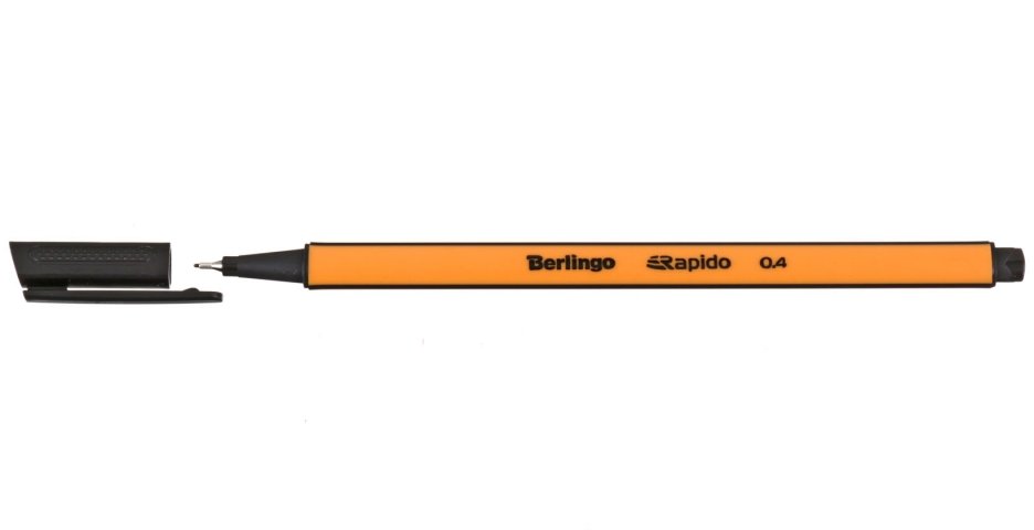 Лайнер Berlingo Rapido толщина линии 0,4 мм, черный