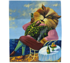 Картина «На курорте» (Стратович В.В.), 40×35 см, холст, масло Картина «На курорте» (Стратович В.В.), 40×35 см, холст, масло