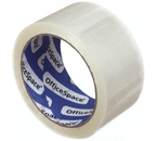 Клейкая лента упаковочная OfficeSpace, 48 мм×66 м, толщина ленты 40 мкм, прозрачная Клейкая лента упаковочная OfficeSpace, 48 мм×66 м, толщина ленты 40 мкм, прозрачная