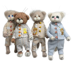 Игрушка мягкая «Кот» (Пинчук М.Ю.), 7×8,5×16 см, ассорти Игрушка мягкая «Кот» (Пинчук М.Ю.), 7×8,5×16 см, ассорти