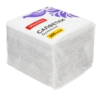 Салфетки сервировочные бумажные OfficeClean, 23×23 см, 100 шт., белые Салфетки сервировочные бумажные OfficeClean, 23×23 см, 100 шт., белые