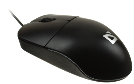 Мышь компьютерная Defender Azora MB-241, USB, проводная, черная