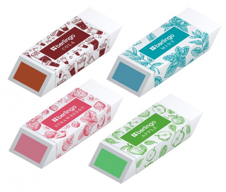 Ластик Berlingo Aroma, 58*22*20 мм, ассорти