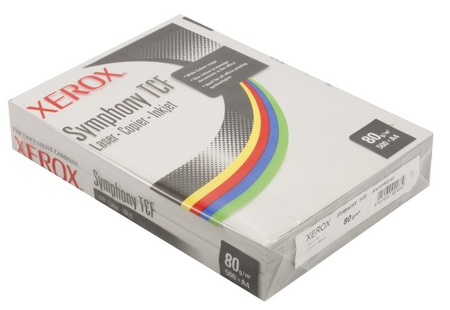 Бумага офисная цветная Xerox Symphony TCF, А4 (210*297 мм), 80 г/м2, 500 л., серая