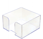 Бокс под бумагу для заметок Brauberg Classic, 90×90×50 мм, прозрачный