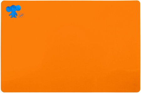 Доска для лепки «Мульти-Пульти», А4 (210*297 мм), «Чебурашка», оранжевая