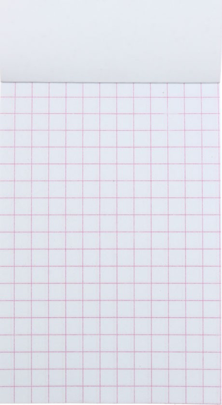 Блокнот на склейке «Тигрёнок», 65*100 мм, 48 л., клетка, ассорти