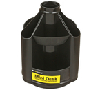 Подставка настольная Mini Desk, 105×140 мм, 10 отделений, черная