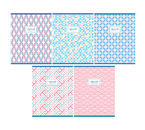 Тетрадь общая А5, 48 л. на скобе BG «Узоры», 165×200 мм, клетка, ассорти