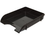 Лоток горизонтальный Brauberg Classic, 330×255×60 мм, черный