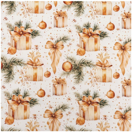 Бумага упаковочная глянцевая Sima-Land, 70*100 см, «Главный подарок»