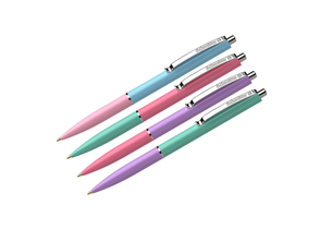 Ручка шариковая автоматическая Schneider К15, корпус ассорти, стержень синий