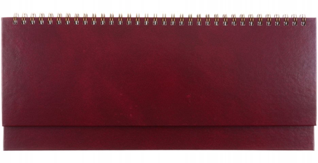 Планинг недатированный на гребне «Альт», 295*100 мм, 64 л., линия, бордо