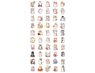 Набор наклеек ПВХ Meshu Набор наклеек ПВХ Meshu