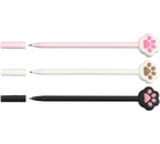 Ручка шариковая с топпером, «Лапка», корпус ассорти, стержень синий