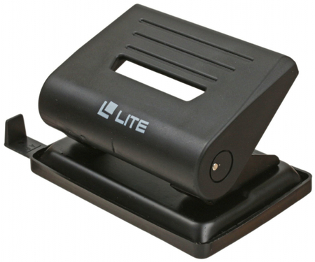 Дырокол Lite, 83*100 мм, 20 л., черный Дырокол Lite, 83*100 мм, 20 л., черный