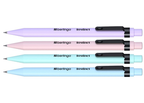 Карандаш автоматический Berlingo Instinct, толщина грифеля 0,5 мм, корпус ассорти