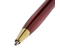 Ручка подарочная шариковая Brauberg Slim, корпус бордовый с золотистыми деталями, стержень синий