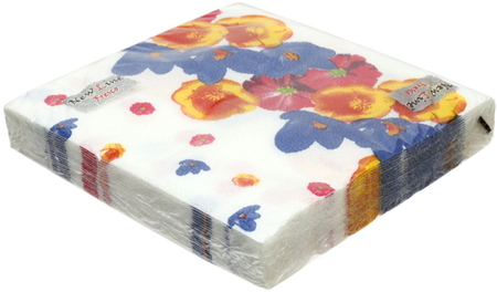 Салфетки сервировочные New Line Fresco, 33*33 см, 20 шт., «Крокусы» Салфетки сервировочные New Line Fresco, 33*33 см, 20 шт., «Крокусы»