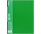 Папка пластиковая на 20 файлов Berlingo Standart, толщина пластика 0,6 мм, зеленая