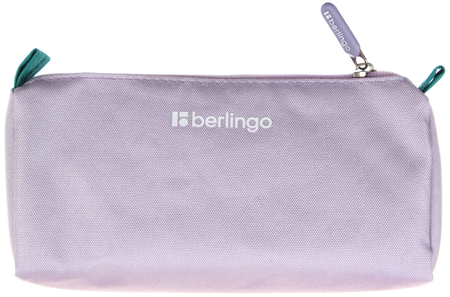 Пенал однокамерный мягкий Berlingo, 200*80*90 мм, Grape