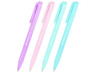 Ручка шариковая автоматическая одноразовая Brauberg Trios Pastel Color