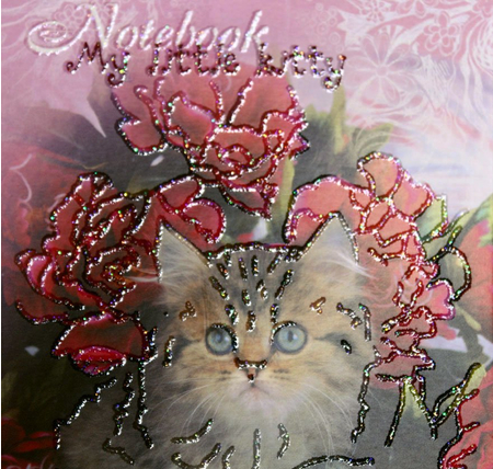 Блокнот на гребне «ТетраПром», 105*140 мм, 40 л., клетка, My little kitty Блокнот на гребне «ТетраПром», 105*140 мм, 40 л., клетка, My little kitty