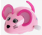 Игрушка заводная пластиковая, «Мышка», розовая